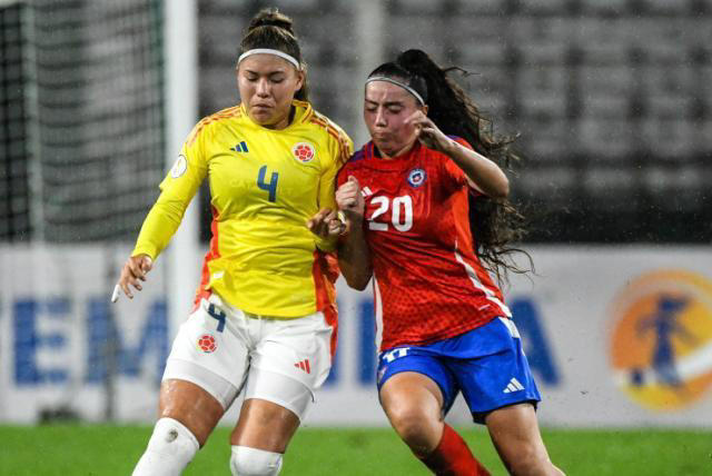 La Selección Colombia perdió ante Chile y definirá su pase al hexagonal final en la última fecha del Sudamericano Sub-17.