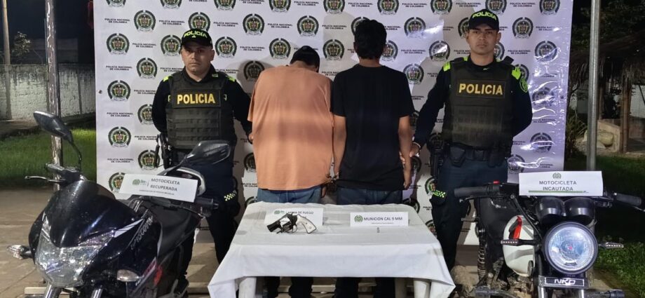 Aprehensión hurto motocicleta Pitalito