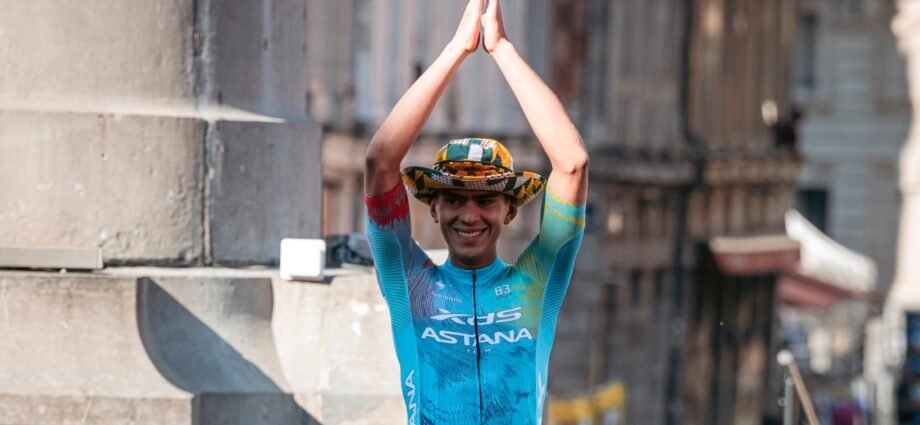 Harold Tejada fue sexto en etapa de Eibar y se acerca al top cinco de la clasificación general en la Itzulia.
