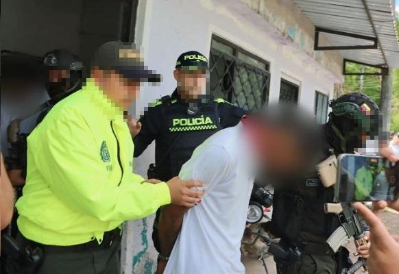 Capturan a hombre con explosivo en Neiva