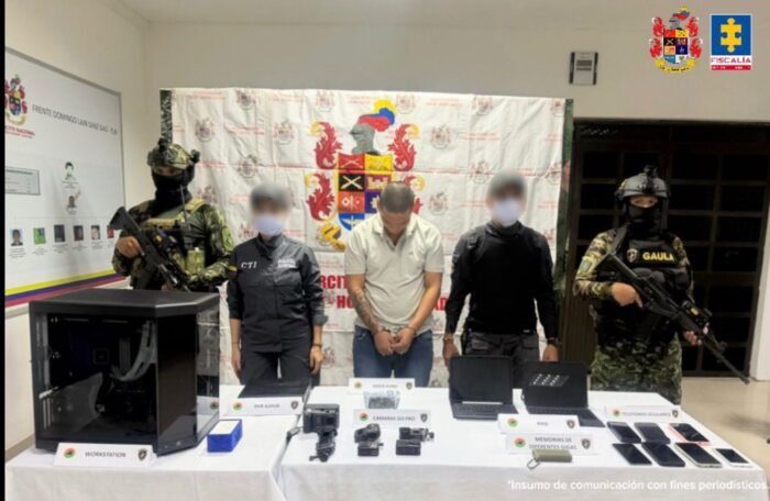Cae hombre que vendía drones al ELN para ataques
