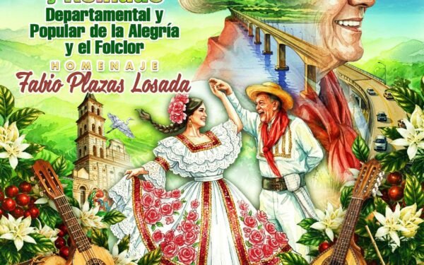 Afiche Festival de la Alegría rinde homenaje a Fabio Plazas