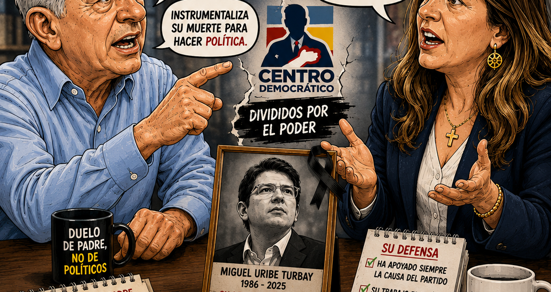 Paloma Valencia vs padre de Miguel Uribe