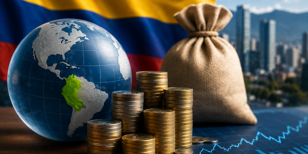 Deuda externa de Colombia bajó levemente en febrero de 2026