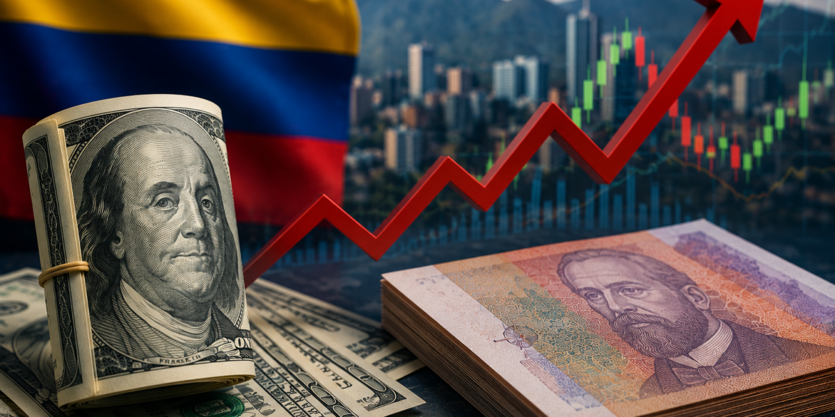 Dólar en Colombia vuelve a acercarse a los $3.800