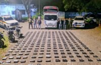 Incautan millonario cargamento de cocaína en Huila