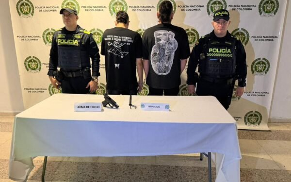 Capturados por porte ilegal de arma en la comuna 7 de Neiva