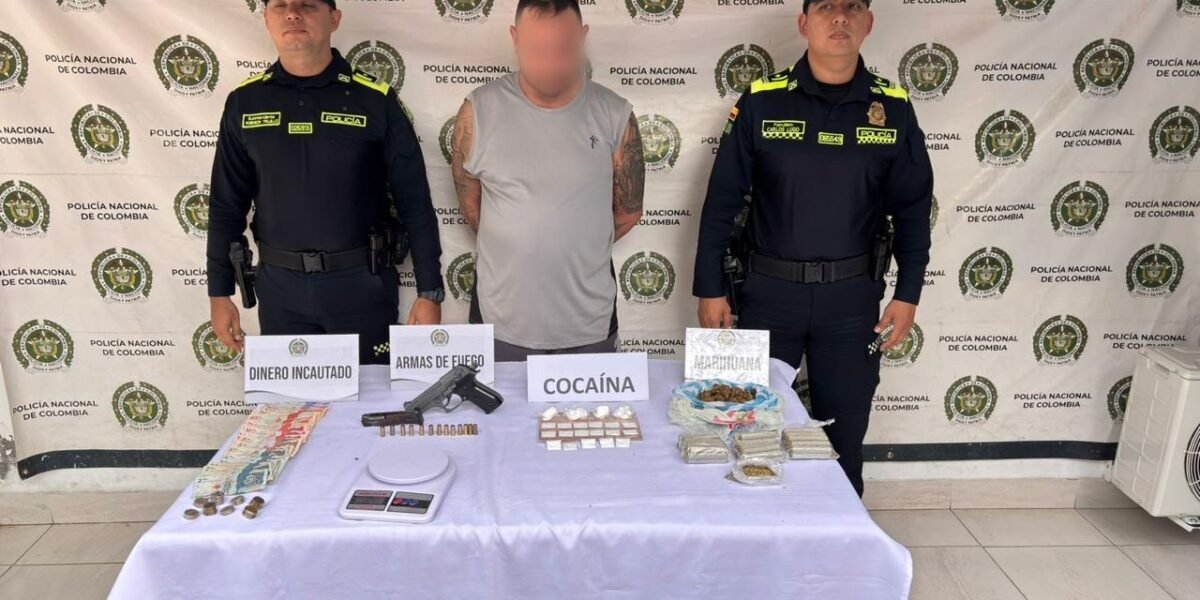 Cayó ‘Pacheco’ en Campoalegre por tráfico de estupefacientes