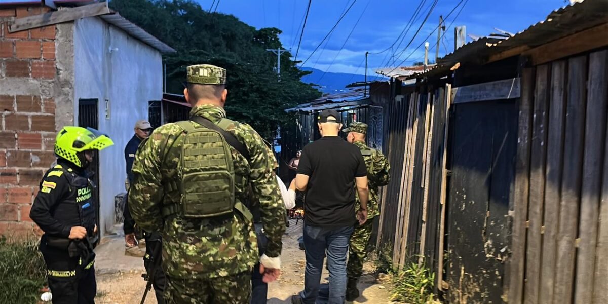 Toma en comuna 8 dejó capturas y droga incautada en Neiva