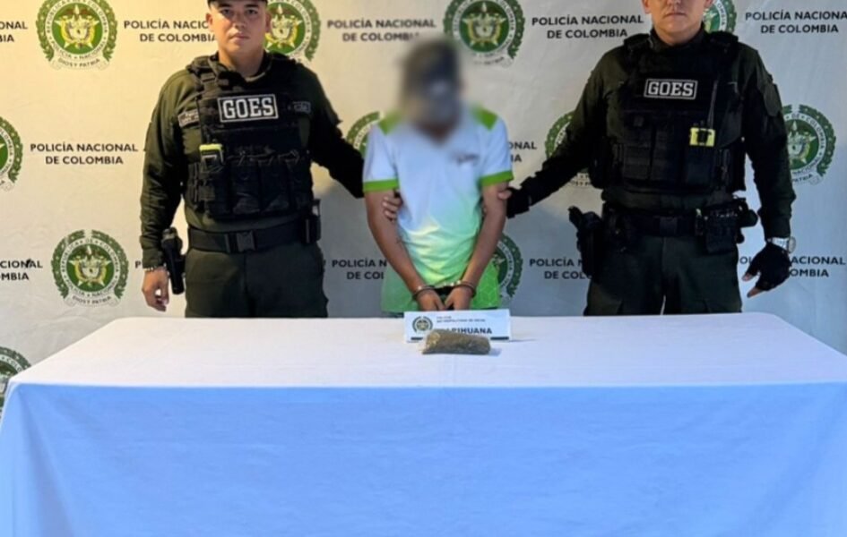 Capturan hombre con estupefacientes en Neiva