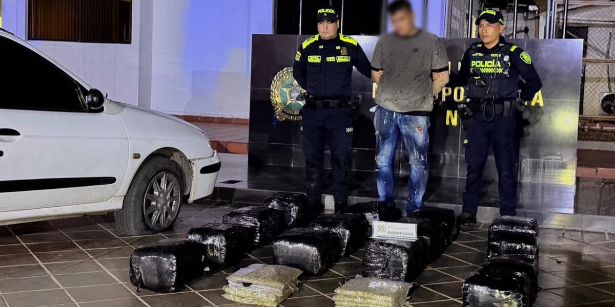 Incautan 71 kilos de marihuana en el norte de Neiva