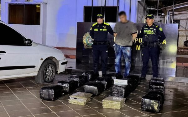 Incautan 71 kilos de marihuana en el norte de Neiva
