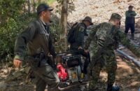 Ejército destruyó mina ilegal en Tolima