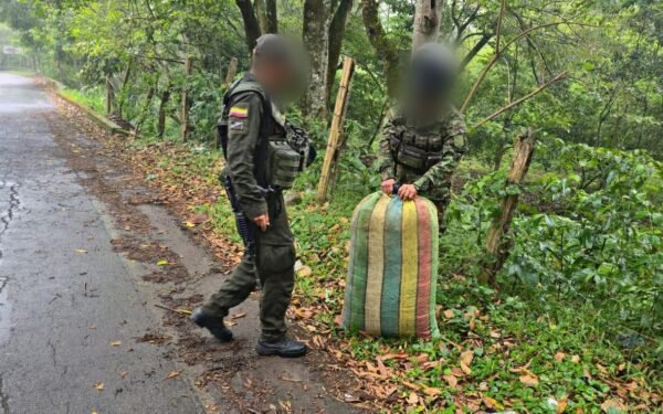 Incautan 25 kilos de marihuana en La Plata, Huila