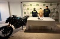 Lo pillaron con la moto recién robada en Neiva