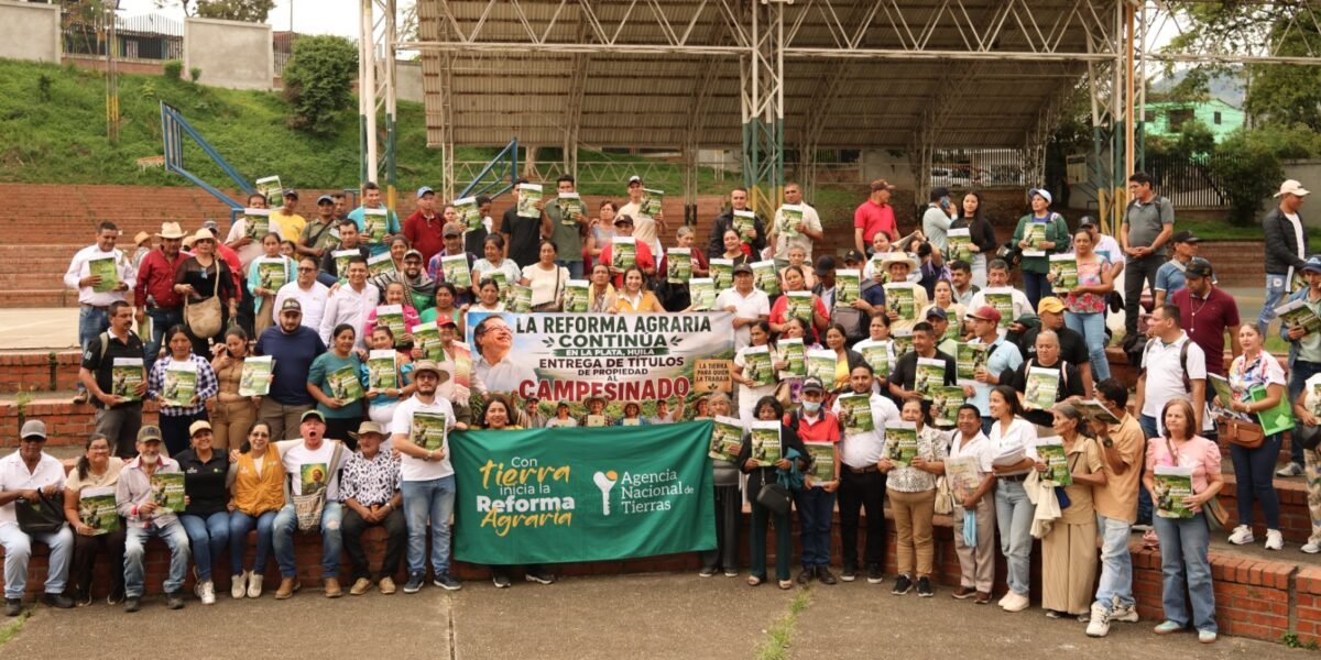 187 títulos rurales entregó la ANT en La Plata