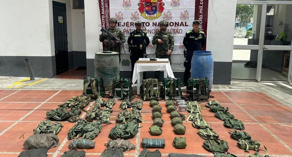 Ejército halla depósito ilegal en Rovira, Tolima