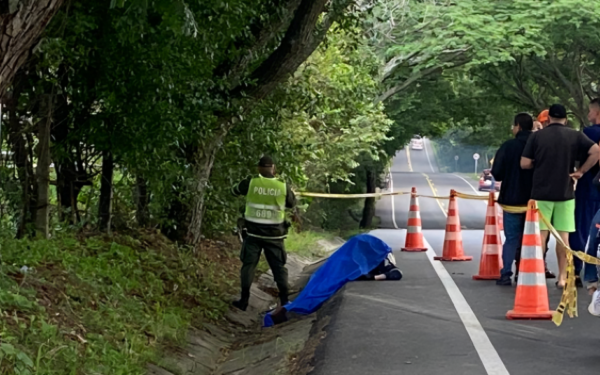 Motociclista murió en extrañas circunstancias