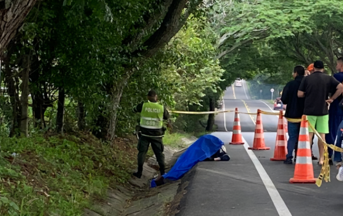 Motociclista murió en extrañas circunstancias
