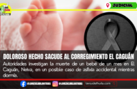 Investigan muerte de bebé en El Caguán, Neiva