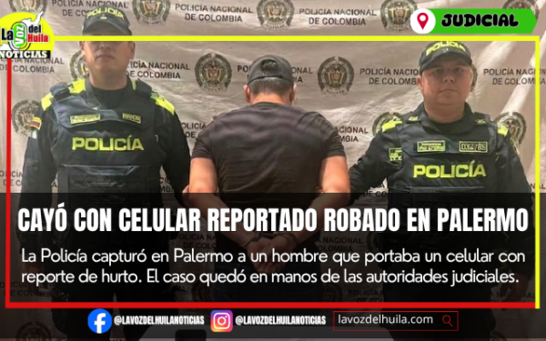 Capturan hombre por receptación en Palermo