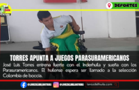 Deportista de boccia neivano apunta a Juegos Parasuramericanos