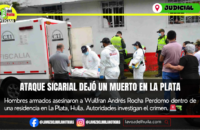 Sicarios asesinaron a hombre en residencia de La Plata
