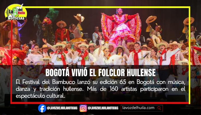 Bogotá vibró con el Festival del Bambuco