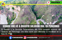 Senado revisará avances del viaducto de Pericongo