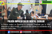 Policía impulsa salud mental escolar en Caquetá