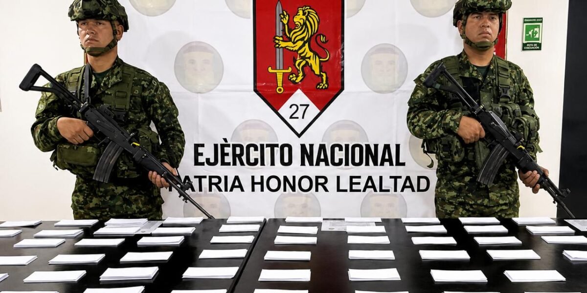 Ejército evita millonaria falsificación en Pitalito
