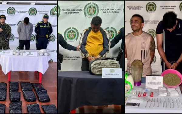 Judicializados cuatro hombres por presunto tráfico de drogas en el Huila