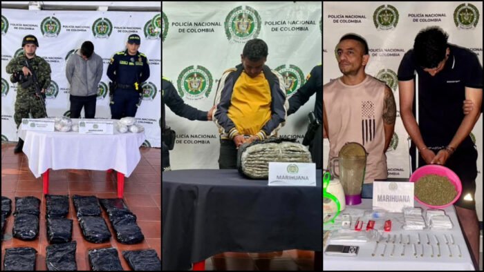 Judicializados cuatro hombres por presunto tráfico de drogas en el Huila