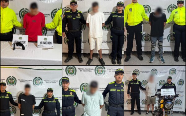 Seis capturados por siete hurtos en Pitalito