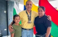 María José, campeona nacional de pesas a sus 9 años