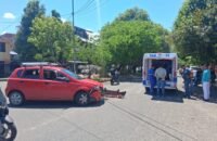 Accidente entre moto y carro en Neiva dejó un herido