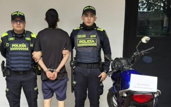 Cayó joven con moto hurtada en Neiva