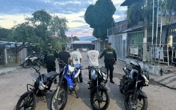 Recuperan tres motocicletas con el Plan Cazador en Neiva
