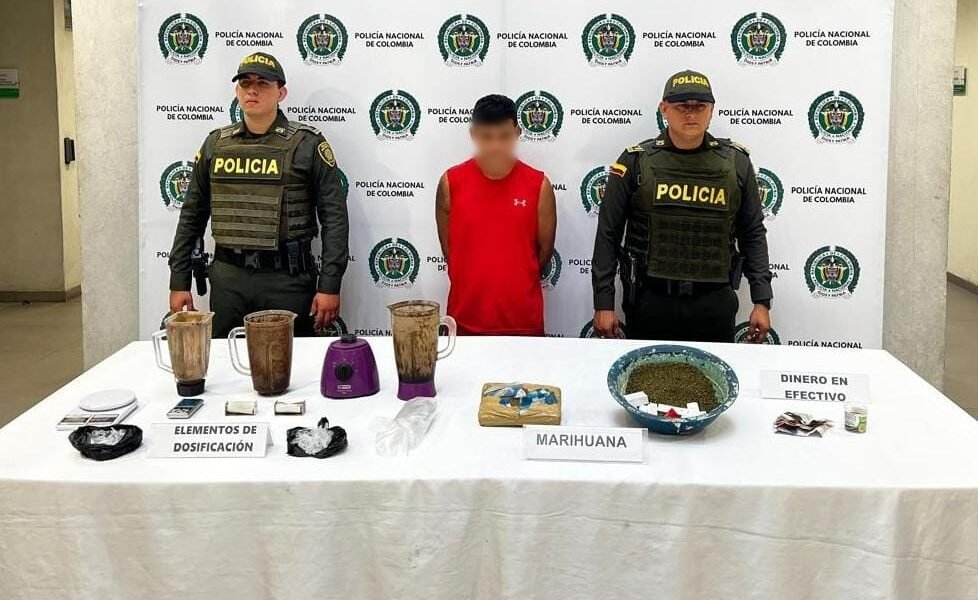 Cuatro capturados en Florencia por homicidio y otros delitos