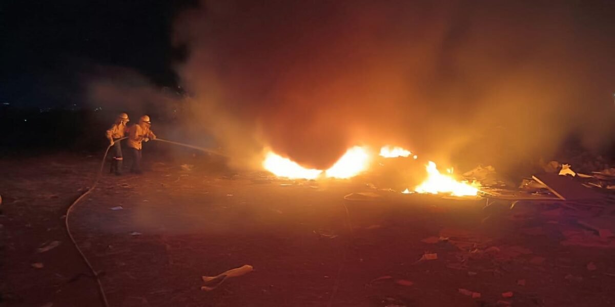 CAM pide controlar la pólvora ante riesgo de incendios en Huila