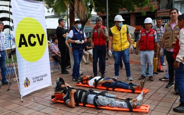 Huila realizó simulacro con 1.000 organizaciones