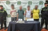 Cuatro capturados por drogas en La Plata