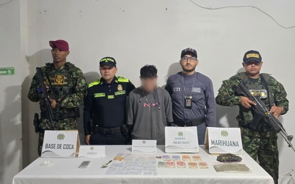 Capturan a alias ‘Marihuano’ en operativo antidrogas en Saladoblanco